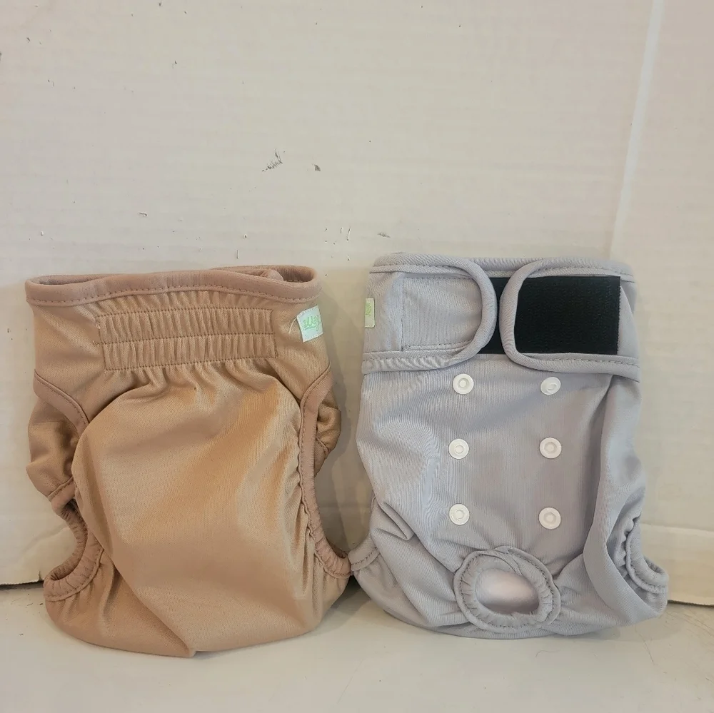 NWT‎ - 3 WEGREECO WASHABLE DOG DIAPERS (sz med)